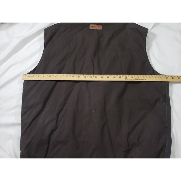 Vintage Marlboro Classics Mens XL Brown Lined Outdoor Insulated Vest - Picture 16 of 16